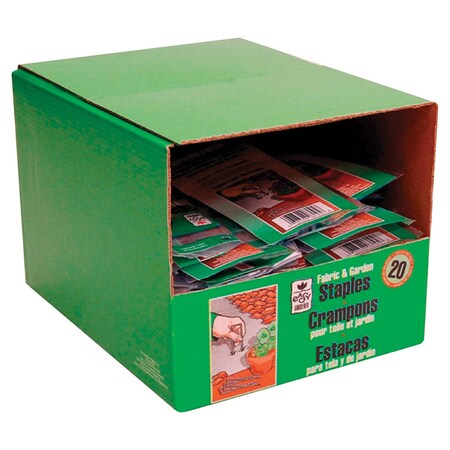 Easy Gardener 213877 4.5 in. Commercial Fabric & Garden Staples, 100 Per Pack, 100